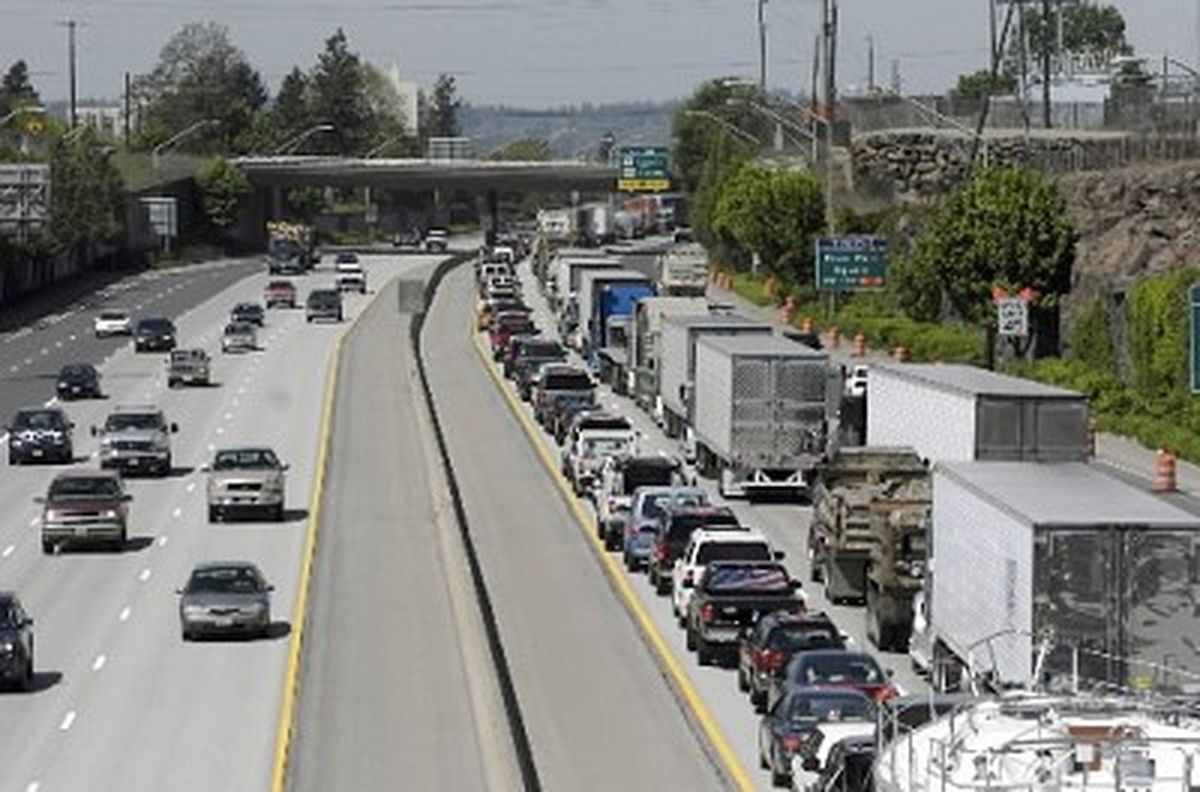 I-90 construction - May 15, 2006 | The Spokesman-Review