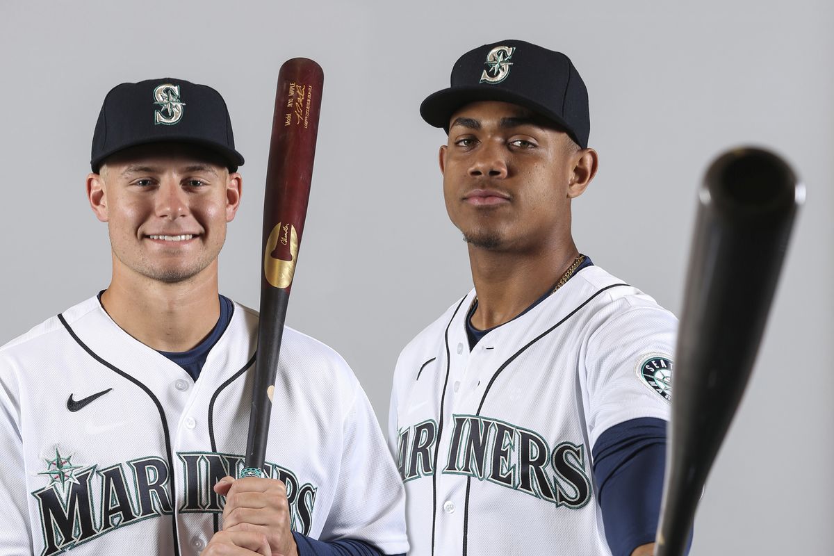 Sunday’s All-Star Futures Game gave Mariners fans a glimpse of what the future might look with appearances by both Jarred Kelenic and Julio Rodriguez, pictured in 2020.  (Associated Press)