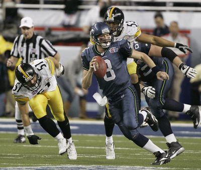 When Matt Hasselbeck led Seattle to the Super Bowl in 2006, the hoopla wasn’t the same. (Associated Press)