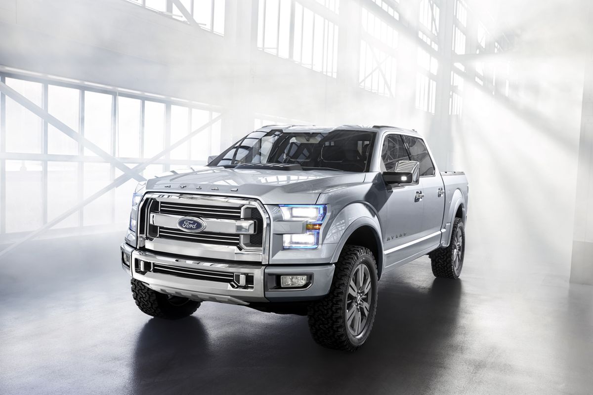 The Ford Atlas Concept, a bold vision for the future of pickups, has been named Autoweek Magazine�s Most Significant vehicle of the 2013 North American International Auto Show. (01/17/2013) (Ford / Ford)