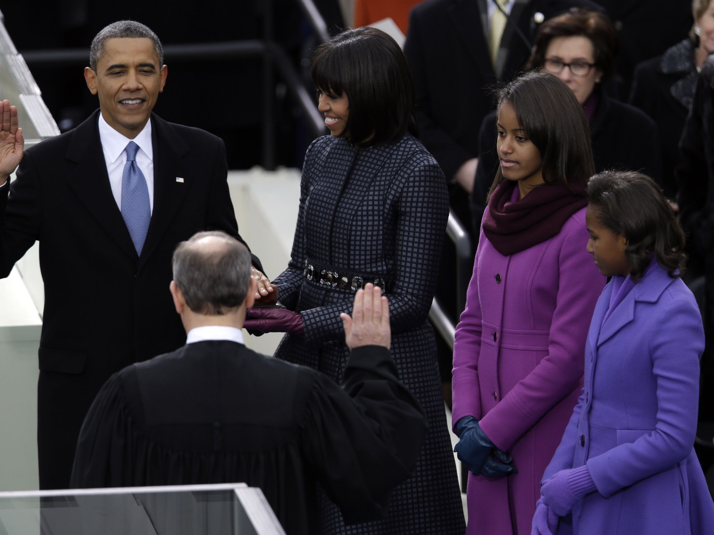 Obama calls for nation to help elderly, needy in second inauguration speech  | The Spokesman-Review