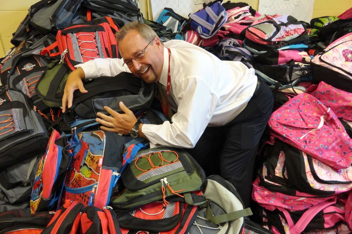 Ian Johnstone, general manager for Cenex Zip Trip, died Wednesday. His company donated $185,000 over the past six years to help fund the Salvation Army’s Backpacks for Kids event.