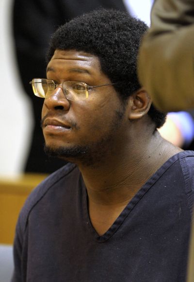FILE -- IN a June 8, 2012, file photo James Brown listens as his preliminary hearing is delayed on June 8, 2012, in Sterling Heights, Mich.   Brown pleaded not guilty Monday, Nov. 26, 2012, to murdering four women whose bodies were found in the trunks of abandoned cars in Detroit last December. (Todd Mcinturf / Detroit News)