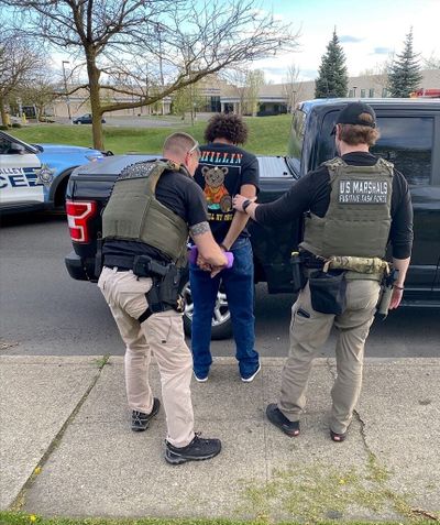 Law enforcement arrested 21-year-old William K. Baldwin Tuesday night in north Spokane in relation to the fatal shooting of 24-year-old Hasani Vita April 21 on the West Plains. (Courtesy of Spokane County Sheriff's Office)