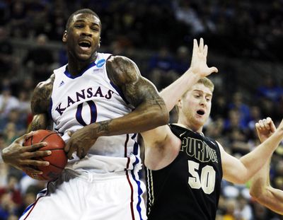 Kansas forward Thomas Robinson is the first unanimous All-America selection since Oklahoma’s Blake Griffin in 2009. (Associated Press)