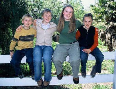 
The Von Trapp children, from left, Justin, Melanie, Sofia and Amanda are shown in an undated publicity photo. 
 (Associated Press / The Spokesman-Review)