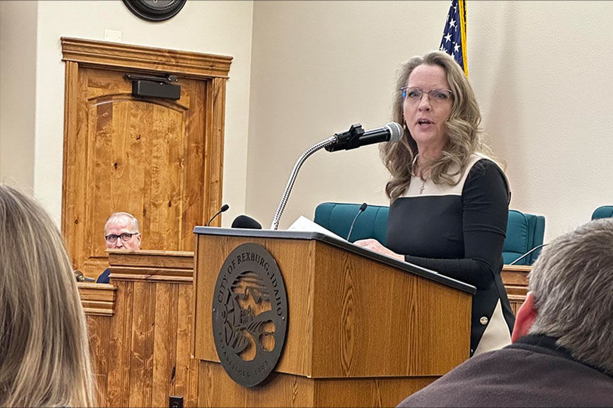 Maria Nate, who leads the Idaho chapter of the State Freedom Caucus Network, was unhappy when one of Idaho’s most prominent conservative lawmakers, Heather Scott, began supporting a moderate House leader, according to a secret recording of the two having a heated discussion in the Idaho Capitol.  (Mary Boyle/EastIdahoNews.com)