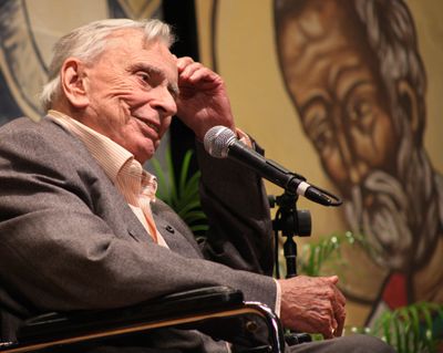 Author and essayist Gore Vidal died Tuesday at his home in Los Angeles. (Associated Press)