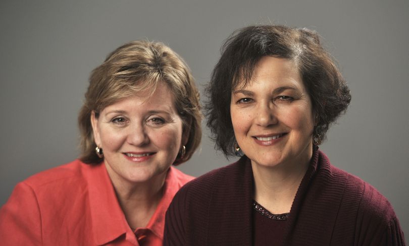 Catherine Johnston, left, and Rebecca Nappi (Dan Pelle / The Spokesman-Review)