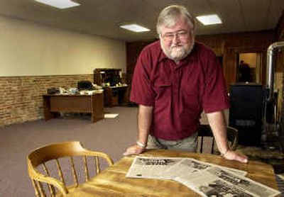 
Tom Burnett, a veteran journalist, has started a  weekly called the Rathdrum Star, which he delivers for free to Rathdrum-area homes. 
 (Jesse Tinsley / The Spokesman-Review)