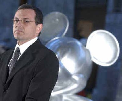 
Robert Iger will become only the sixth chief executive in the storied history of The Walt Disney Co. when he takes over on October 1. 
 (Associated Press / The Spokesman-Review)