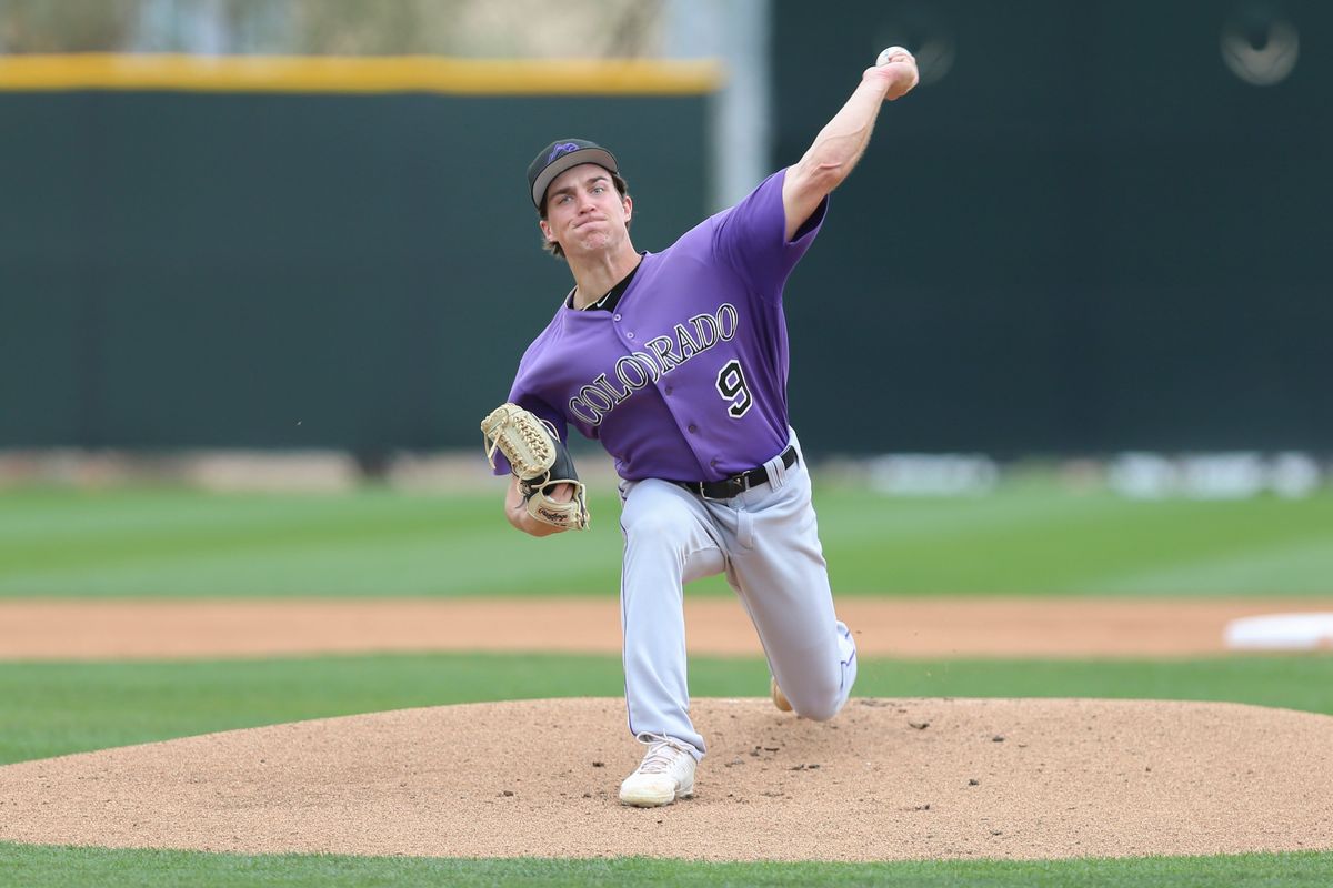 Familiar place': Colorado Rockies first-round pick Gabriel Hughes, former  Gonzaga star, starts 2023 season with Spokane Indians