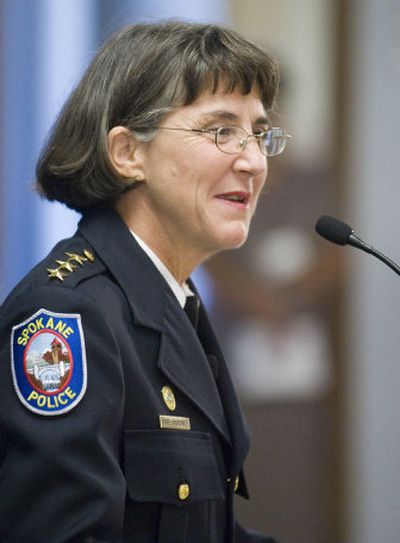 
Police Chief Anne Kirkpatrick has more changes planned.
 (File / The Spokesman-Review)