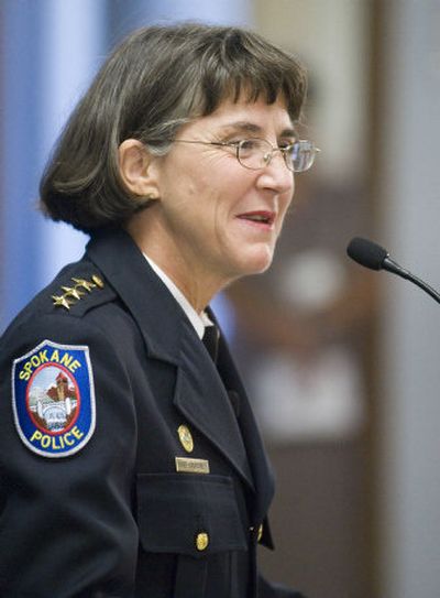 Police Chief Anne Kirkpatrick has more changes planned.
(File / The Spokesman-Review)