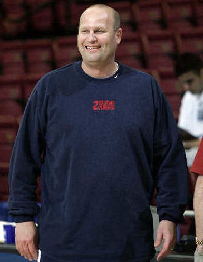 Gonzaga coach Kelly Graves. 
 (The Spokesman-Review)