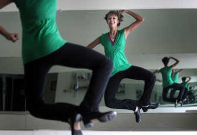 
Mead senior Emma Peckham has been clogging since she was 4 1/2 years old. Her talent for dance recently won her a scholarship to Brigham Young University. 
 (PHOTOS BY RAJAH BOSE / The Spokesman-Review)