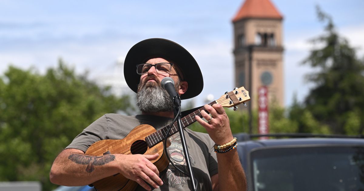 Mandolins, accordions and guitars line Spokane city streets for Street Music Week