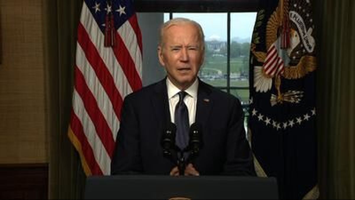 President Joe Biden says he will withdraw remaining U.S. troops from the "forever war” in Afghanistan, declaring that the Sept. 11 terror attacks of 20 years ago cannot justify American forces still dying in the nation