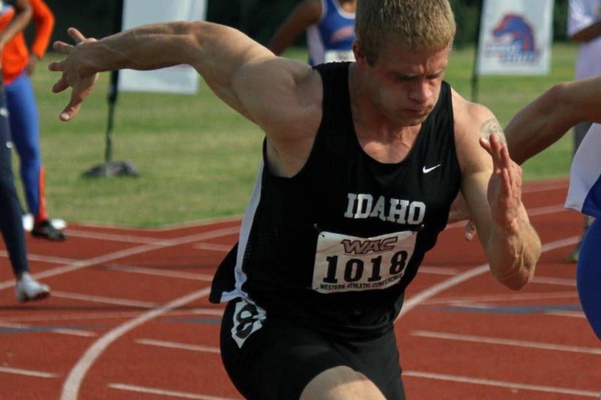Former track and field athlete Sam Michener has been selected by USA Bobsled and Skeleton to compete in the upcoming Olympic Winter Games in PyeongChang, South Korea, in February. (University of Idaho athletics)