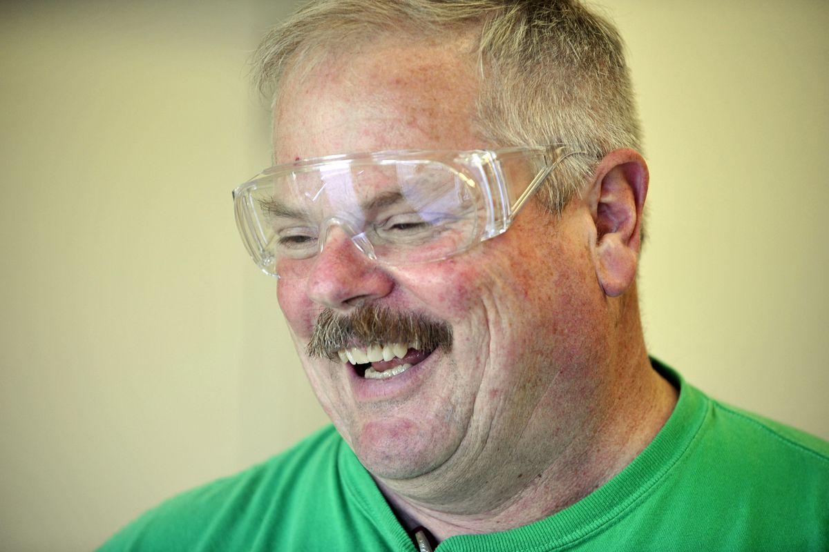 Chuck Dunning heads up the East Valley High School construction class.