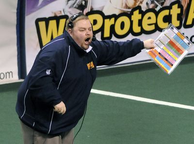 Shock coach Adam Shackleford’s team looks to improve to 13-0 with a win at Iowa Saturday. (FILE / The Spokesman-Review)
