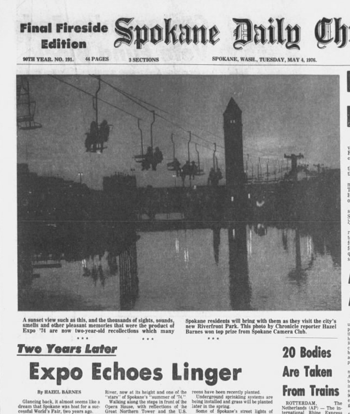 (Spokane Chronicle archives)