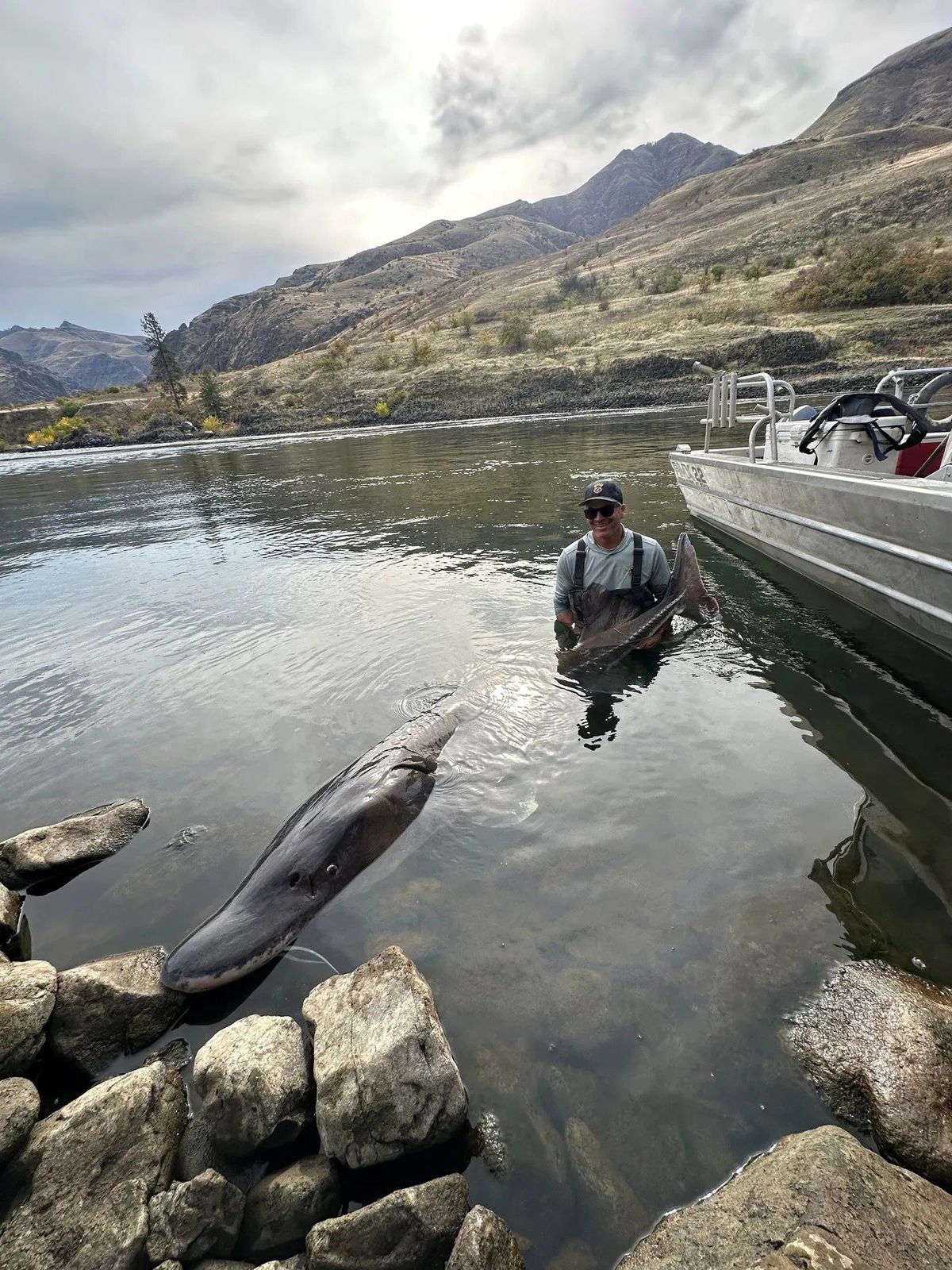 Joe DuPont, regional fisheries biologist for the Idaho Department of Fish and Game