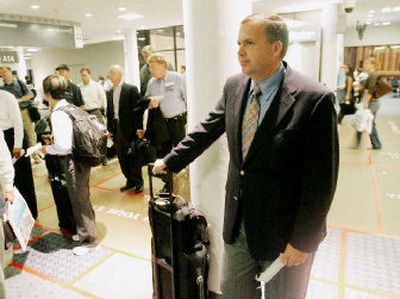 
Mark V. Erickson, vice president of Continuing Education at The Culinary Institute of America, is one of Delta Air Lines Inc.'s most prized customers, a super-elite frequent flier who travels 200,000 miles a year. 
 (Associated Press / The Spokesman-Review)