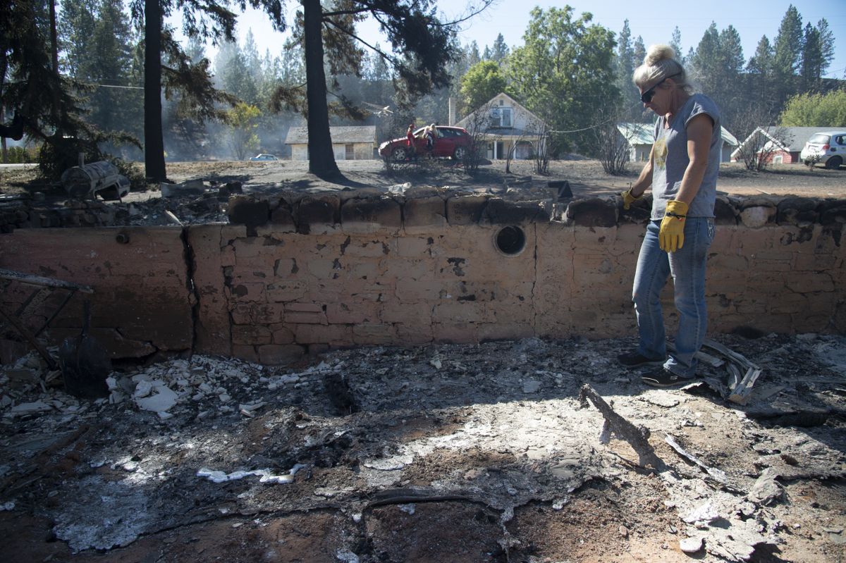 Small town of Malden left in ruins - Sept. 8, 2020 | The Spokesman-Review