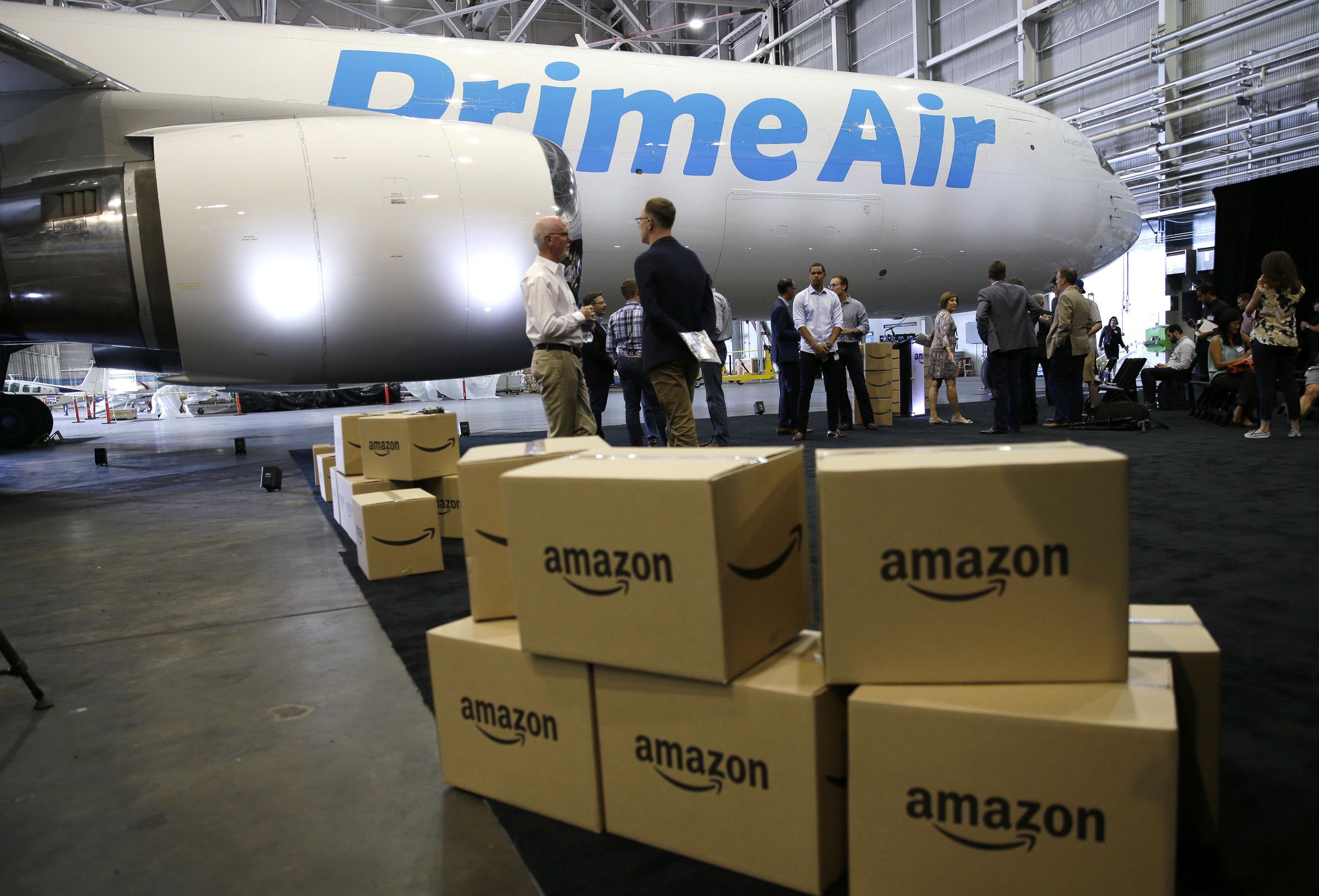 Amazon Unveils Cargo Plane As It Expands Delivery Network | The ...