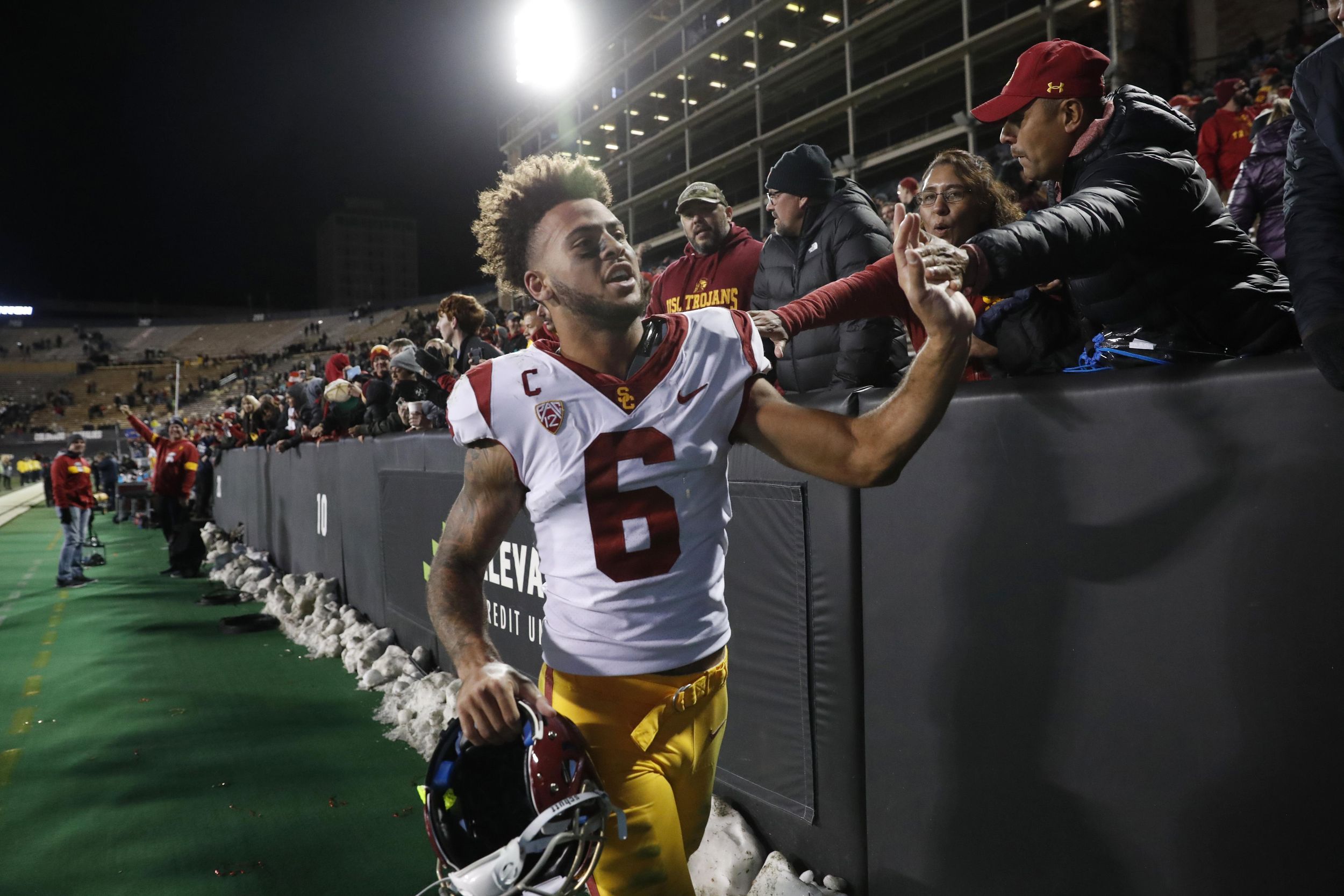 USC WR Michael Pittman Jr. driven by TD drop against UCLA The