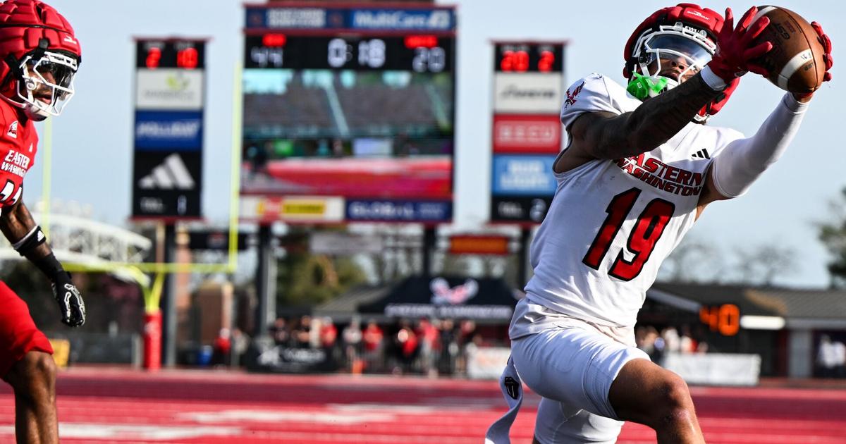 Eastern Washington wide receiver Jaxon Branch breaks out in big way at Red-White Game