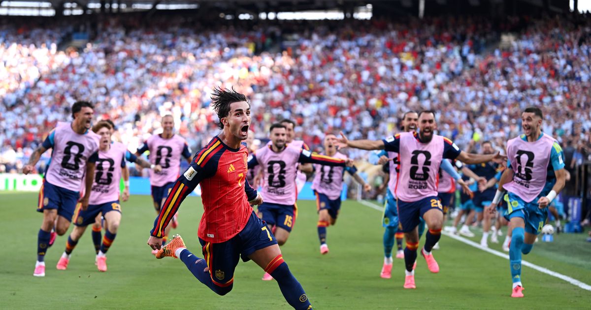 Spain are World Cup champions after Ferran Torres' late goal defeats Lionel Messi's Argentina