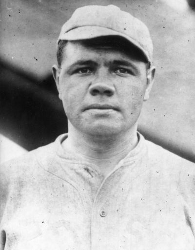 Babe Ruth in the mid-1910s.    (Topical Press Agency/Hulton Archive/Getty Images North America/TNS)