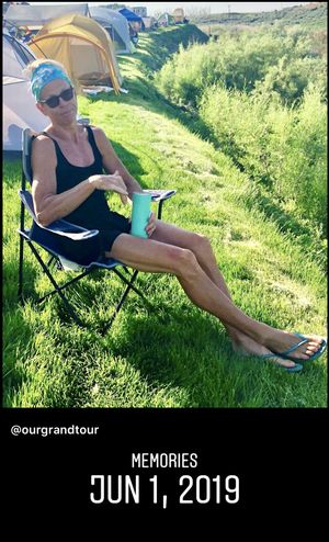 Just a year ago, we were camping at The Gorge, getting ready to go to see Brandi Carlile. (Leslie Kelly)