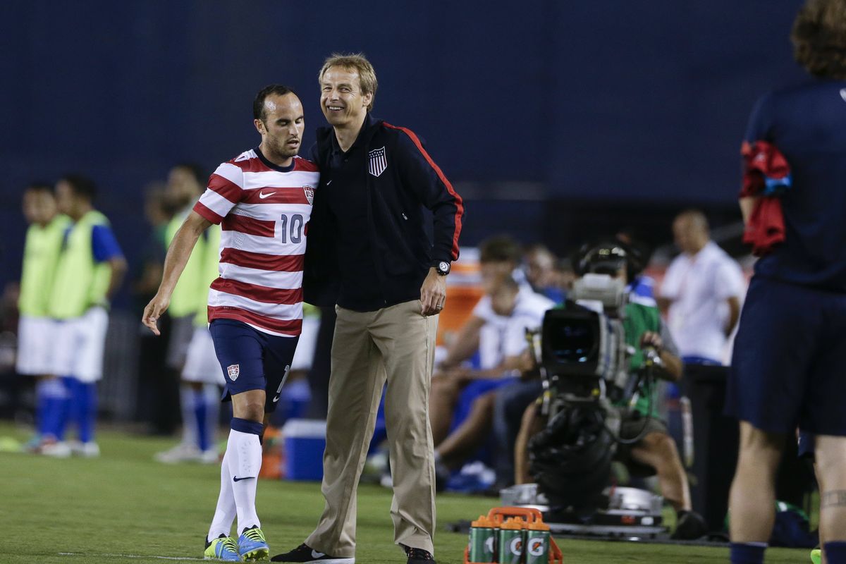 Landon Donovan has given his best for U.S. coach Jurgen Klinsmann. (Associated Press)