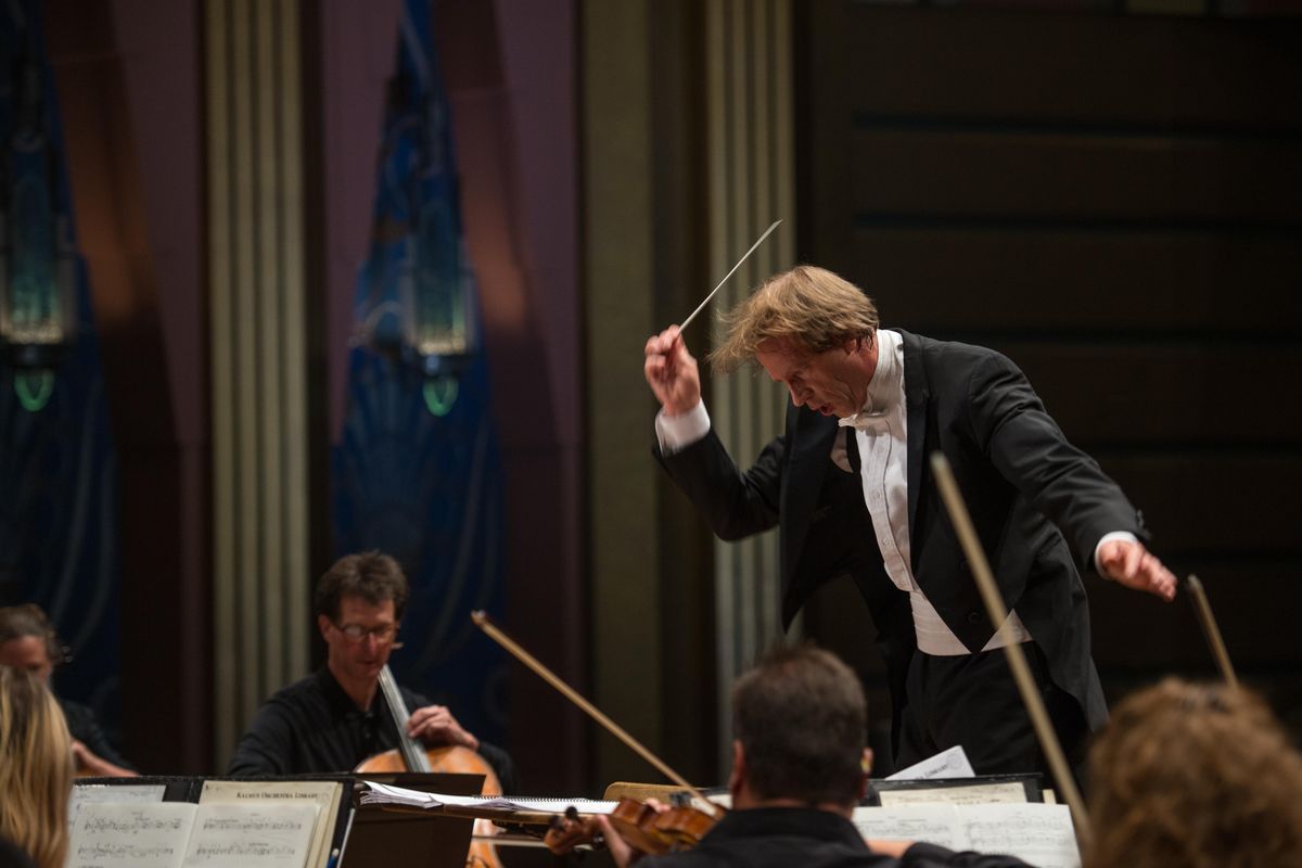 Eckart Preu said he stuck with his formula of scheduling symphonic blockbusters with lesser-known pieces for his final season with the Spokane Syphony. (ASO / Courtesy of the Spokane Symphony)