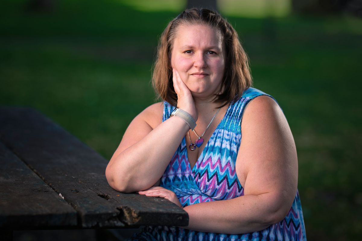 Cassandra Frederick is a nurse who does in-home care for a family. Last year Frederick was injured in a car crash and went to recover at Spokane Health and Rehab and had a bad experience. (COLIN MULVANY)