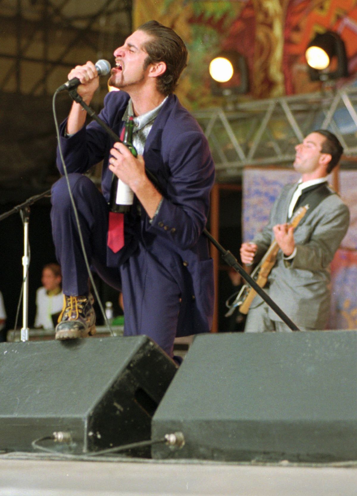 Perry Farrell, left, formerly lead singer of Jane