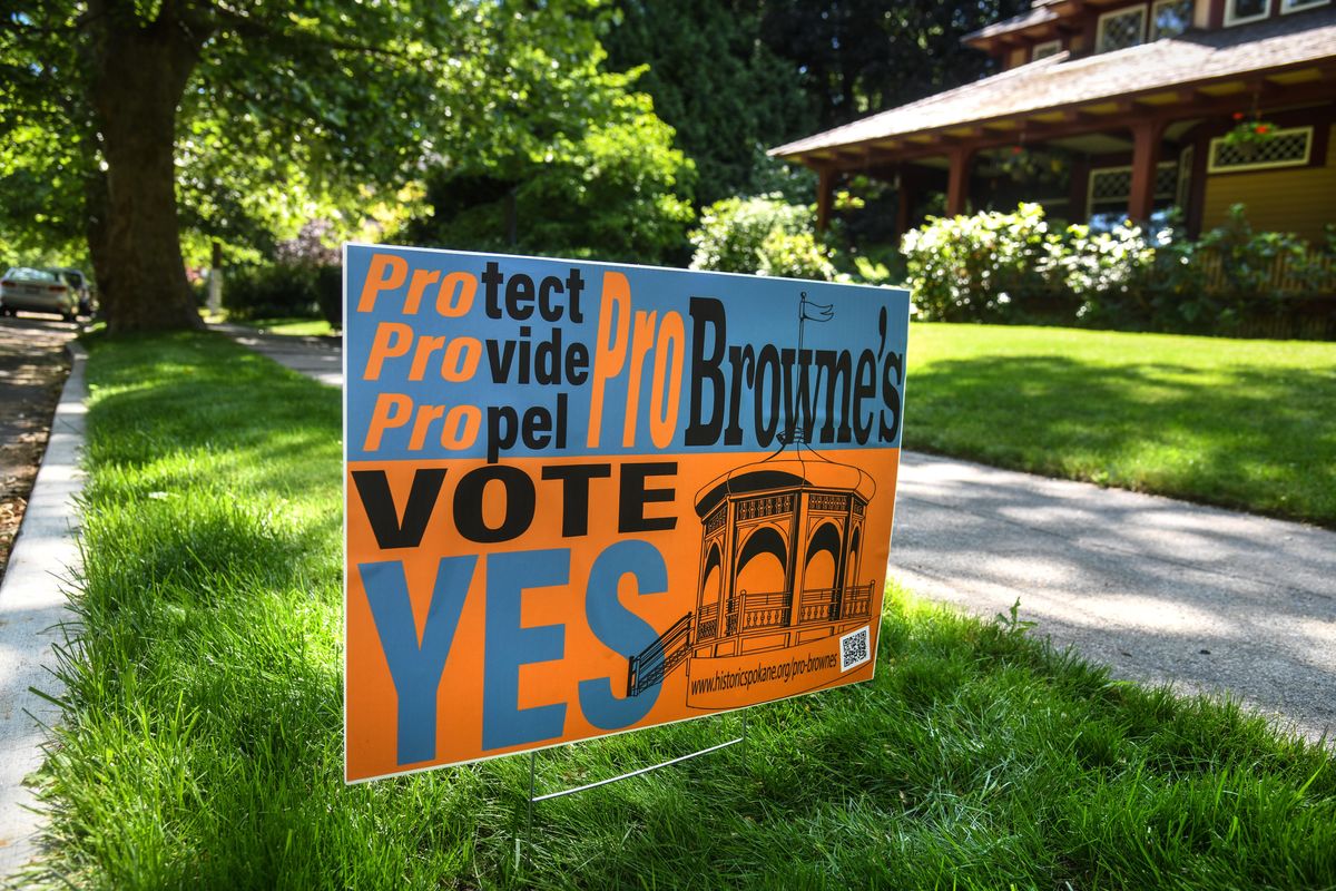 Browne’s Addition voters have chosen to designate the city’s oldest neighborhood as a historic district. (Dan Pelle / The Spokesman-Review)