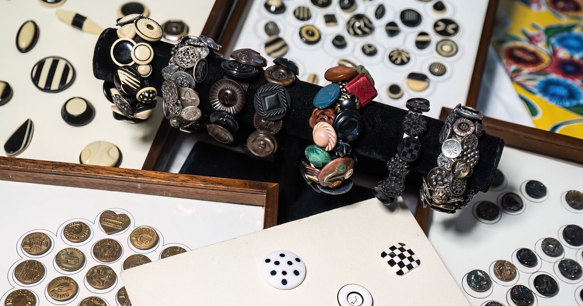 Collector: Batches of buttons anchor Akua Lum-Reeser to history