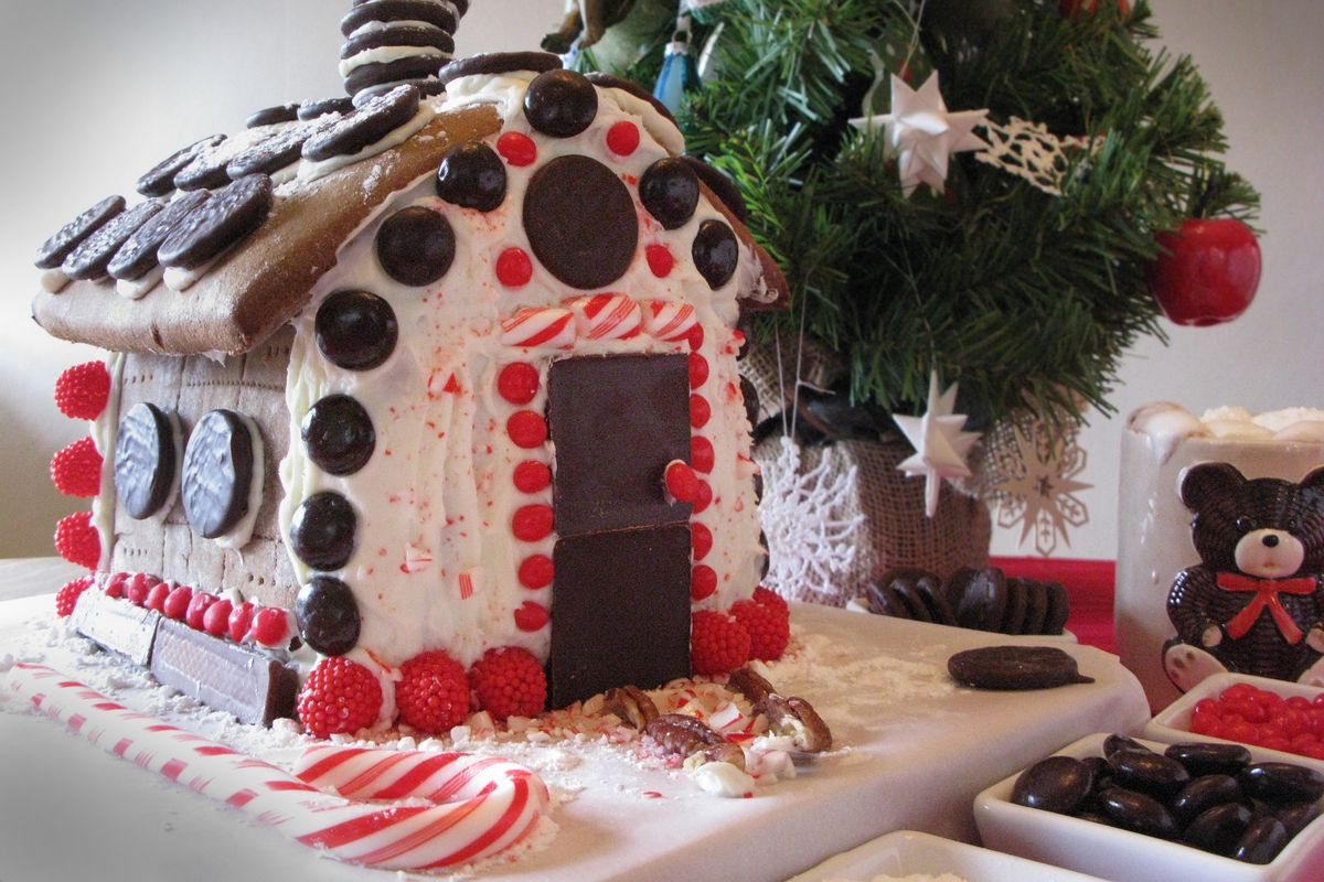 Gingerbread house by Adriana Janovich. Photographed by Adriana Janovich (Adriana Janovich / The Spokesman-Review)