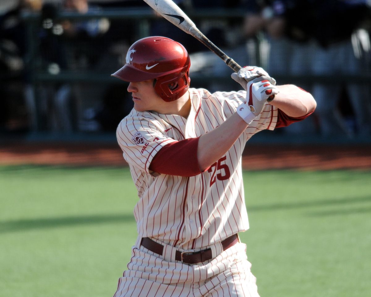Derek Jones set the WSU record for career home runs when he blasted his 41st on Tuesday against Portland. It was a grand slam.
