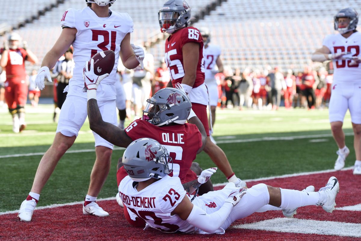 2022 WSU Crimson and Gray spring football game April 23, 2022 The