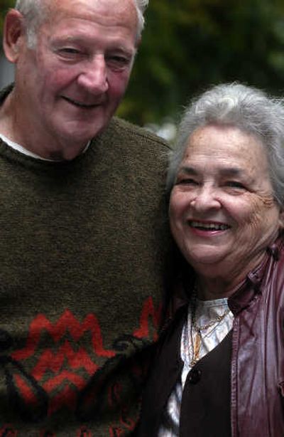 
Verne Patten met his bride, Elsie, in St. John, Newfoundland, in 1951. 
 (Jed Conklin / The Spokesman-Review)