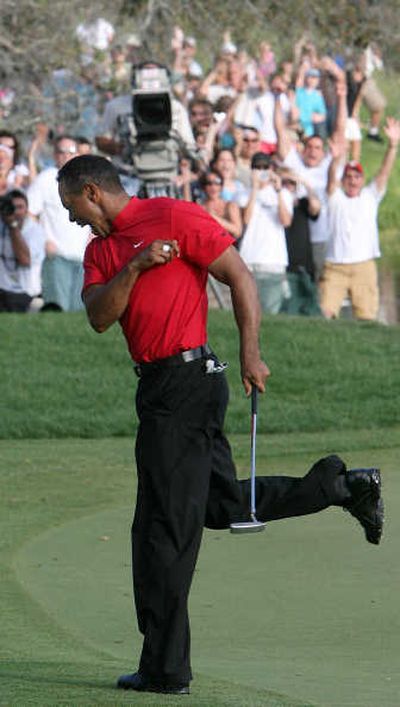 
Associated Press Tiger Woods finished another mythical round of golf at Bay Hill on Sunday.
 (Associated Press / The Spokesman-Review)