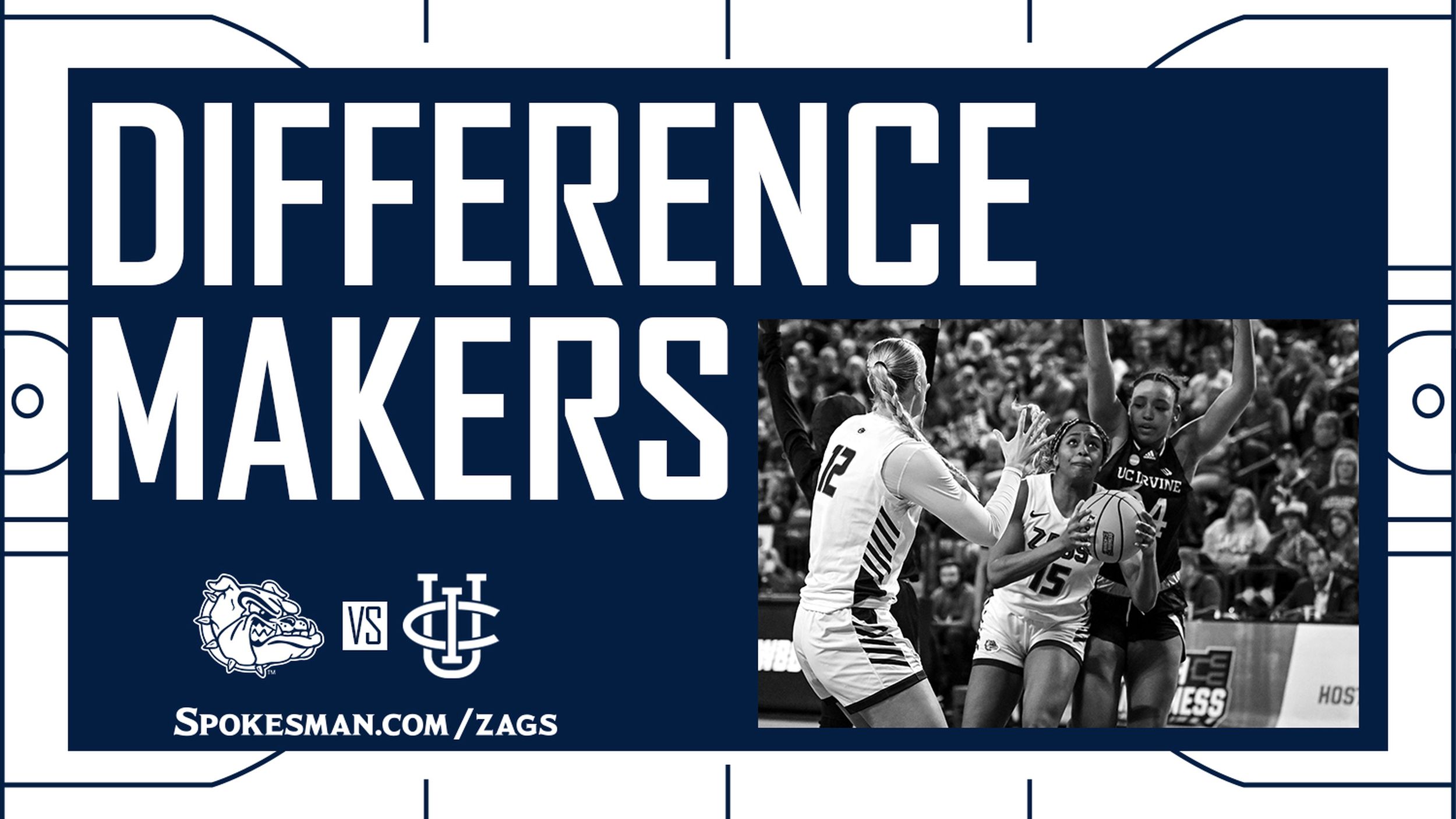 Difference Makers: Yvonne Ejim Powers Gonzaga Past UC Irvine | The ...