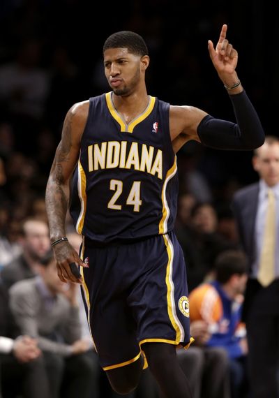 Paul George has been worth every penny and more for the Indiana Pacers. (Associated Press)