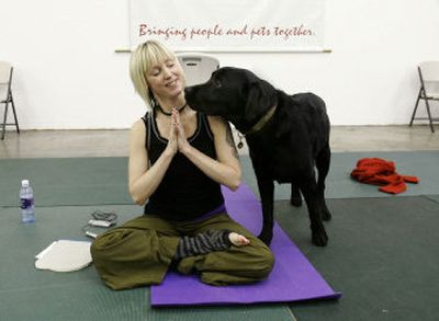 Exercise classes for people and dogs