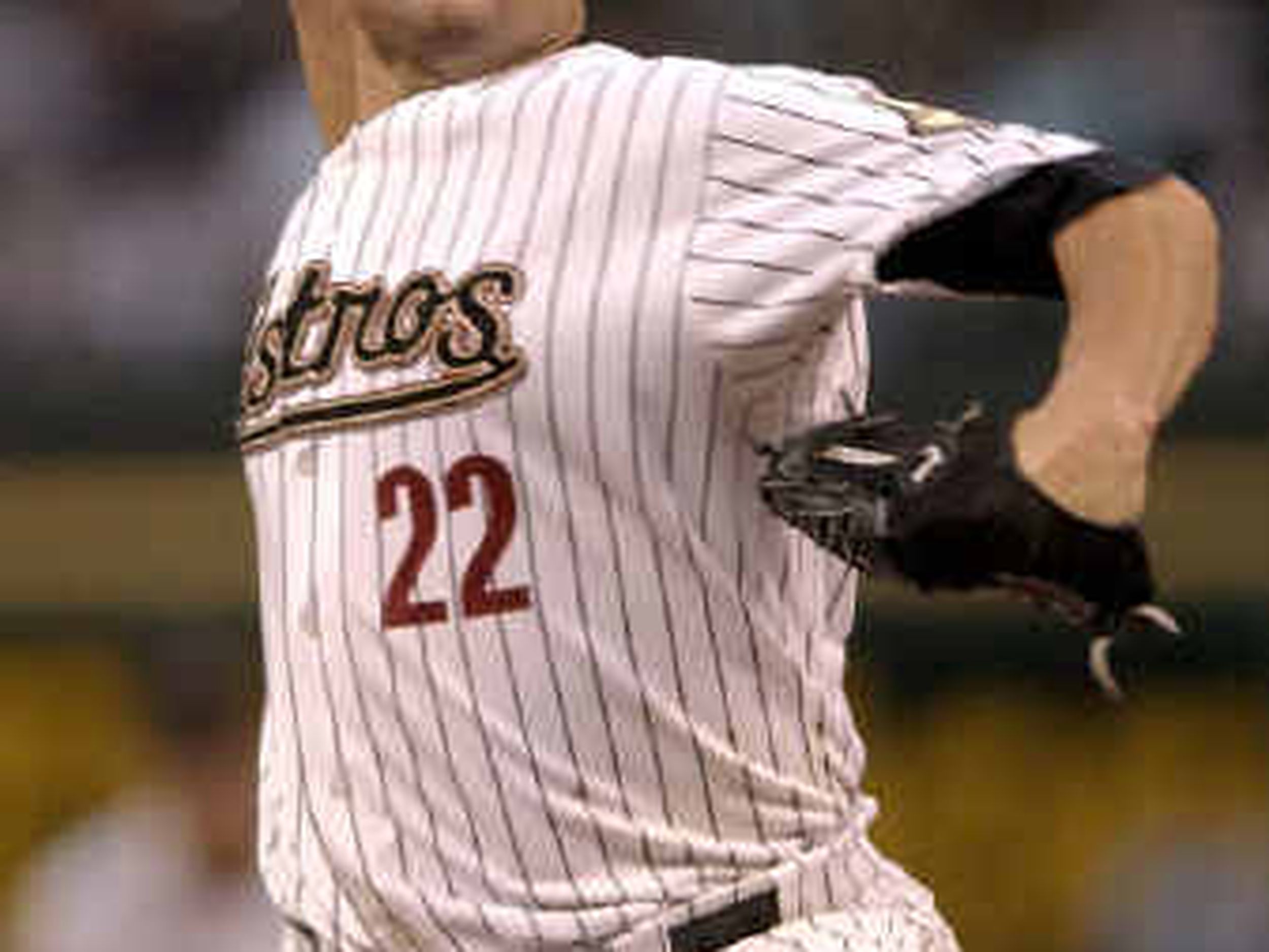 Roger Clemens Houston Astros Home White 2005 World Series Jersey